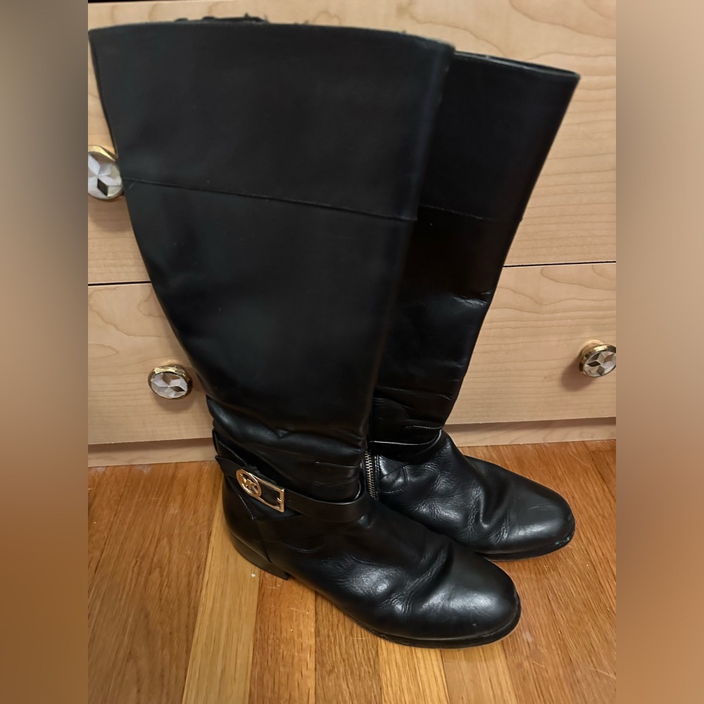 Tall Michael Kors black boots